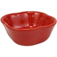 thumbnail image 3 of Ebros Ceramic Red Bell Pepper Vegetable 12oz Bowl Condiments Container SET OF 2, 3 of 4