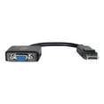 thumbnail image 2 of C2G 8in DisplayPort to VGA Adapter Converter - VGA Adapter - M/F Black - DisplayPort cable - 8 in, 2 of 3