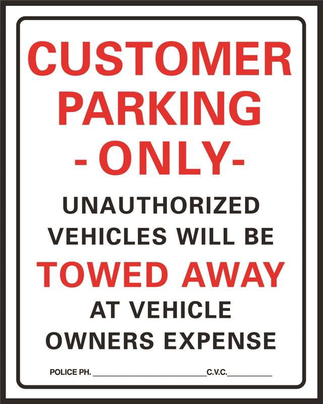 Ford Galaxie Parking Only All Others Towed Garage Metal Aluminum Composite Sign 