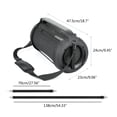 thumbnail image 5 of JZROCKER Sleek Carrying Strap Case Pouch with Shoulder Strap for SRS-XG500 Speaker, 5 of 16