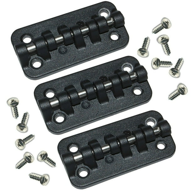 3pk Igloo Cooler Replacement Hybrid Stainless/Plastic Hinges Walmart