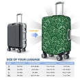 thumbnail image 4 of Yiaed Soccer Print Travel Luggage Cover Suitcase Protector Fits 18-32 Inch Luggage Wheel Covers Patterned Elastic Luggage Anti-scratch（No luggage）-, 4 of 5