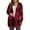 RD1, variant on Jacket Women Autumn Winter Casual Fashion Hooded Plaid Jackets Trench Coat Women Blue L