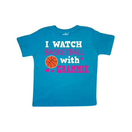 

Inktastic I Watch Basketball with Grammie Gift Toddler Toddler Girl T-Shirt