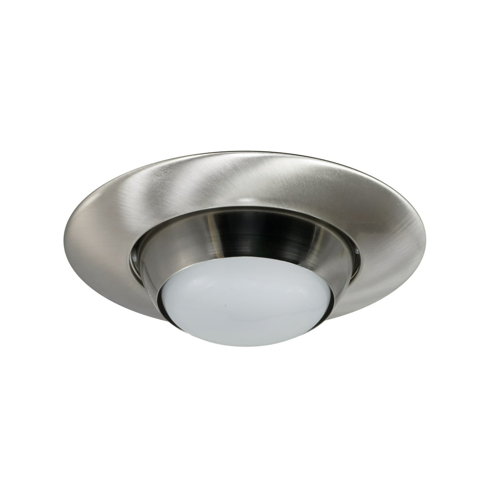 NICOR Lighting 6Inch Eyeball Lighting Trim, Nickel (17506NK) Walmart