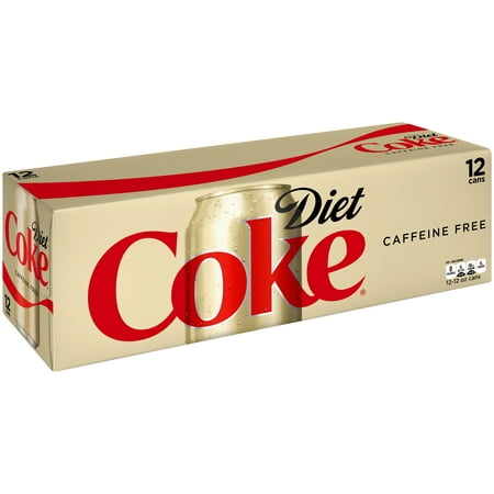 Coca-Cola Caffeine-Free Diet Soda, 12 Fl. Oz., 12