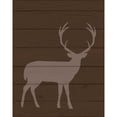thumbnail image 3 of Robinson, Tamara 20x24 Black Modern Framed Museum Art Print Titled - Deer I, 3 of 5