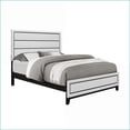 thumbnail image 5 of Queen Bedroom Set, Modern Ivory 5PC with Dresser & Nightstands | Rubber Wood | Standard Beds, 5 of 6