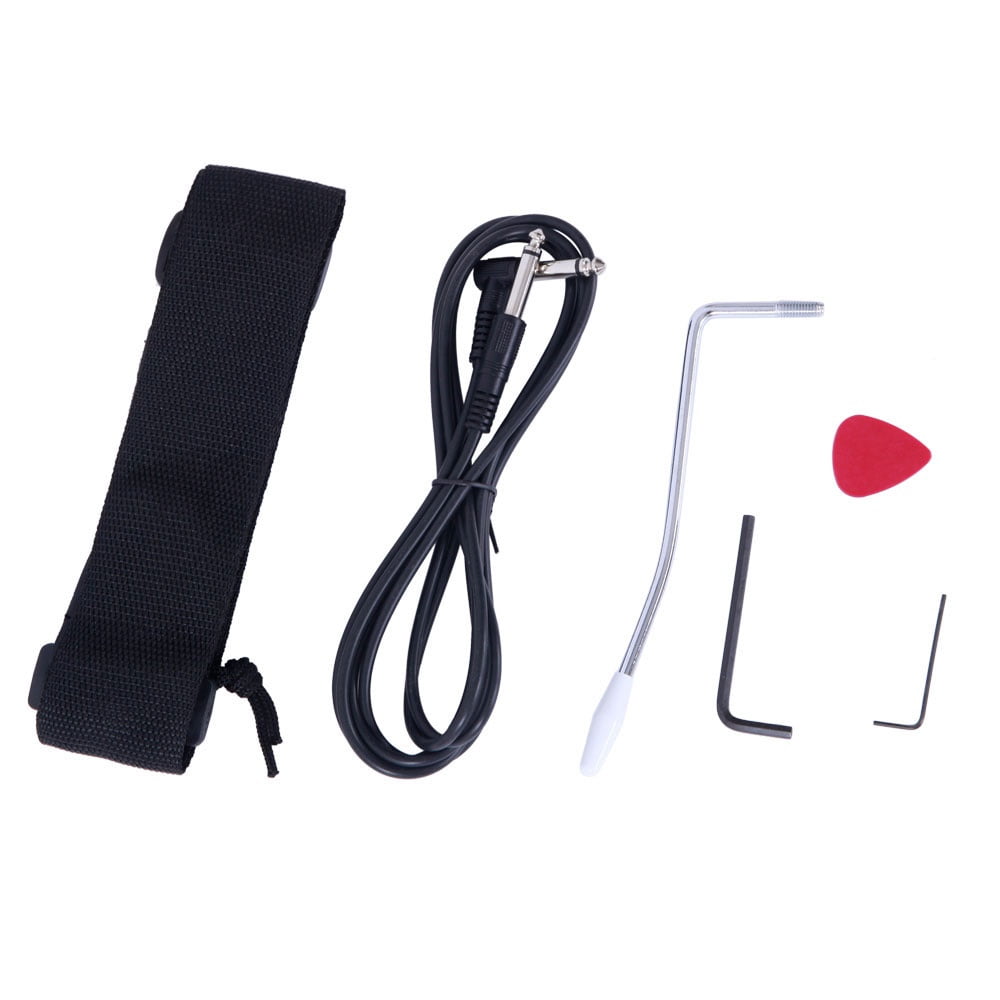 170 Model With 20W Electric Guitar Pickup Hsh Pickup Guitar Stereo Bag Harness Picks Rocker Connector Wrench Tool Sunset Color