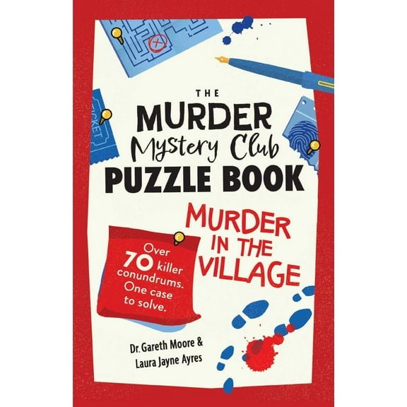 The Murder Mystery Club Puzzle Book: Murder in the Village (Paperback)