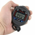 Digital Handheld LCD Chronograph Sports Stopwatch Timer Stop Watch