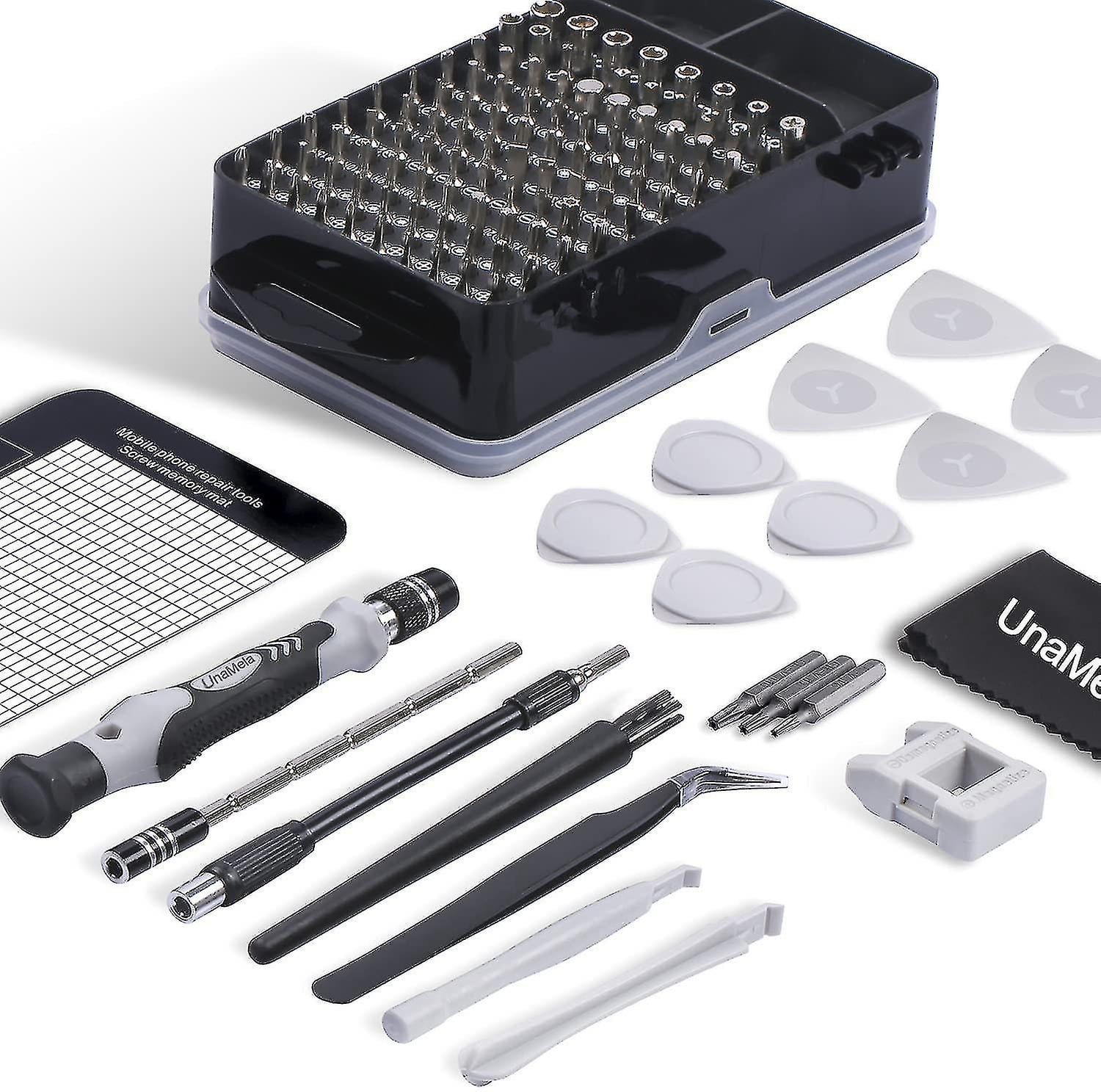 Kit Tournevis De Précision Xzante 122 En 1 - Malette Noire - Embrots Magnétiques - Cadeau