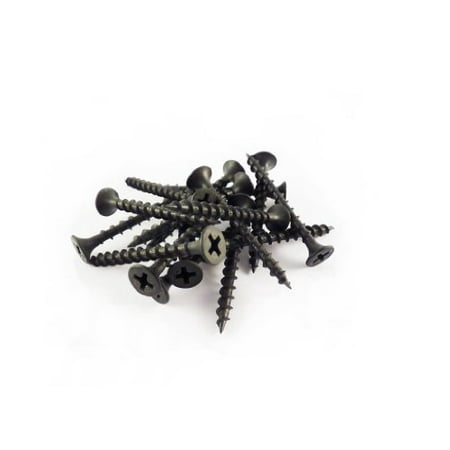 WoodPro All Purpose Construction Screws - 8 X 1-1/2 Inch, T20 Star Drive, Gold E-Coat, 5 Lb Box (~1050 Pieces)