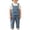 Blue, variant on Ruyang Kids Toddlers Overalls Solid Adjustable Strap Loose Fit Jumpsuits Boys Girls Trendy Cotton Casual Rompers All-Season