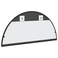 thumbnail image 3 of vidaXL Wall Mirror Black 80x40 cm Arch Iron, 3 of 5