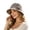 Brown, variant on Men's Wax Hat Floral Hat Sun Protective Wide Brim Travel Casual Beach Hat, One Size