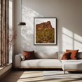 thumbnail image 2 of Ventana Canyon Cacti - Catalina Foothills Arizona Photography Desert Cactus Landscape Nature Scenic Wilderness Mountain Black Framed Wall Art Print 18 x 24 inches, 2 of 4