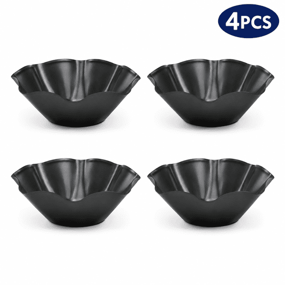 Tortilla Pan Set Non-Stick Salad Bowl Pans Tortilla Taco Shell Maker Baking Molds Set of 4