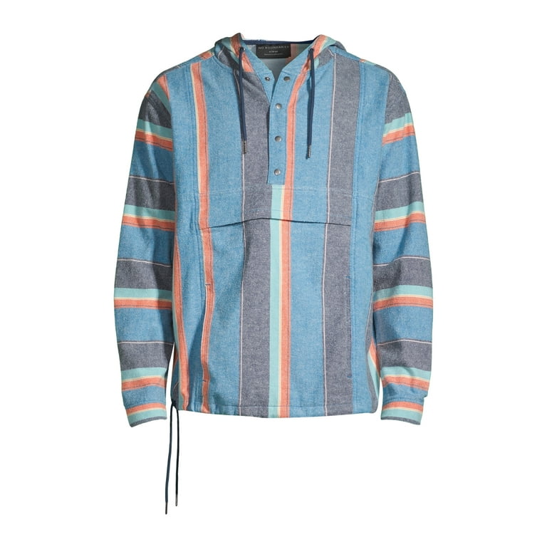 No Boundaries Men s and Big Men s Baja Hoodie up to Size 3XL