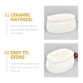 thumbnail image 2 of 2Pcs Coffee Sugar Jars Ceramic Cube Sugar Containers Small Coffee Sugar Holders Table Sugar Jars, 2 of 7