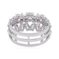thumbnail image 3 of 2.1 TCW Solid 18Kt White Gold SI Clarity HI Color Diamond Promise Eternity Band Ring, 3 of 5
