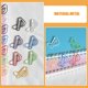 thumbnail image 3 of UPGRATOR 50Ud Clips De Papel Metalizados Con De Musical Para Uso Escolar Y Oficina, 3 of 8