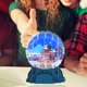 thumbnail image 4 of Tarjetas de Navidad 3D Pop Up Globo de Nieve Tarjetas de Felicitación Únicas Divertidas Postales, Rojo Feliz Sencillez, 4 of 5