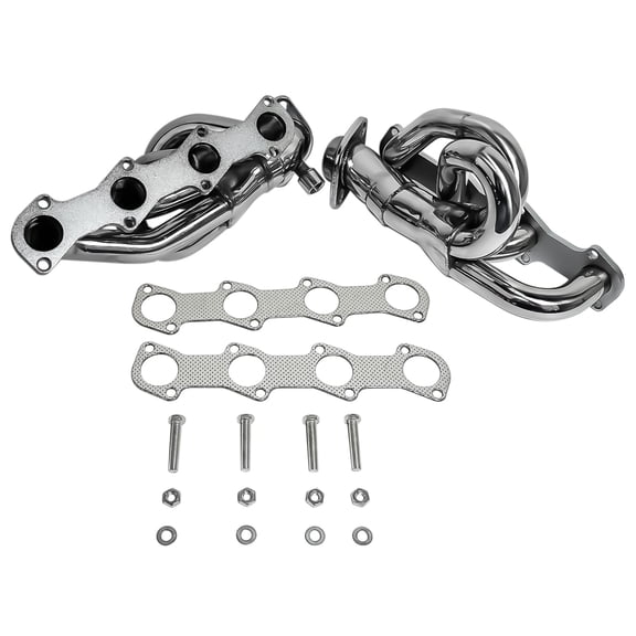 GELUOXI Stainless Steel Exhaust Manifold Header for Ford Expedition F-150 F-250 4.6L V8