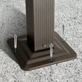 thumbnail image 5 of 10 ft. x 10 ft. Aluminum Outdoor Pergola with Beige Retractable Shade Canopy, 5 of 5