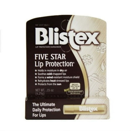 Blistex Five Star Lip Protection, .15 Ounce