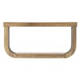 thumbnail image 6 of Resenkos Mid-Century Modern Wood Table, U-Shape Sofa End Table, Vintage Entryway Console, Stylish Living Room Accessory, 6 of 6