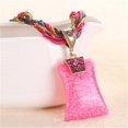 thumbnail image 2 of Bohemian Womens Rhinestone Geometric Type Pendant Statement Necklace, 2 of 2