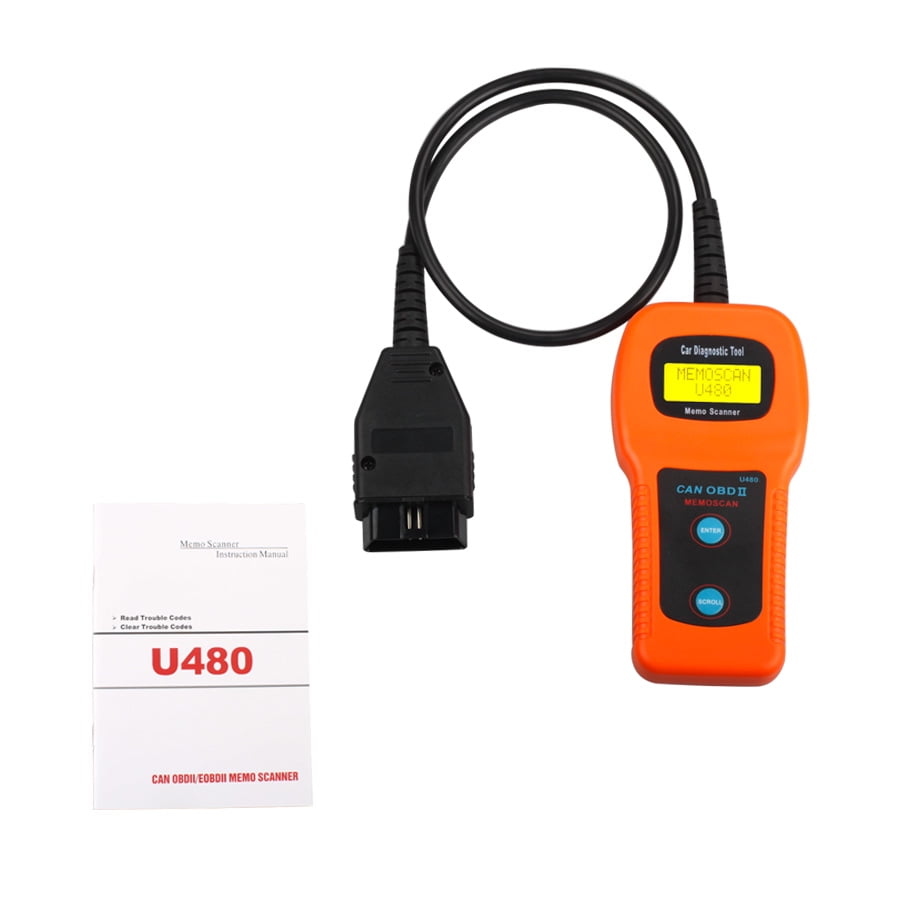 U480 Obd2 Can Bus Engine Code Reader Walmart Com Walmart Com