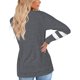 thumbnail image 4 of Camisetas de ocio de manga larga con cuello redondo para mujer, blusas, sudaderas, top tipo túnica, 4 of 6