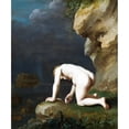 thumbnail image 2 of Cornelis Van Poelenburch 20x23 Black Ornate Framed Double Matted Museum Art Print Titled: The Goddess Calypso Rescues Ulysses (1630), 2 of 5
