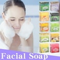 thumbnail image 3 of Fankiway Handmade Honey Esssence Oil Bath Soap, Honey Flower Scented Botanical Soap Bar, Handmade Floral Essential Oils Bath Soap, Natural Ingredients for Men & Women, 3 of 5