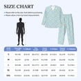 thumbnail image 4 of Hirioo Daisies Flowers for Men's Pajama Sets 2 Piece Pjs Men's Long-Sleeved Pajama Set Button Down Sleepwear,S-XXL-X-Large, 4 of 7
