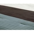 thumbnail image 4 of Chezmoi Collection 8-Piece Luxury Striped Comforter Set (Blue/Brown/Beige, California King), 4 of 5