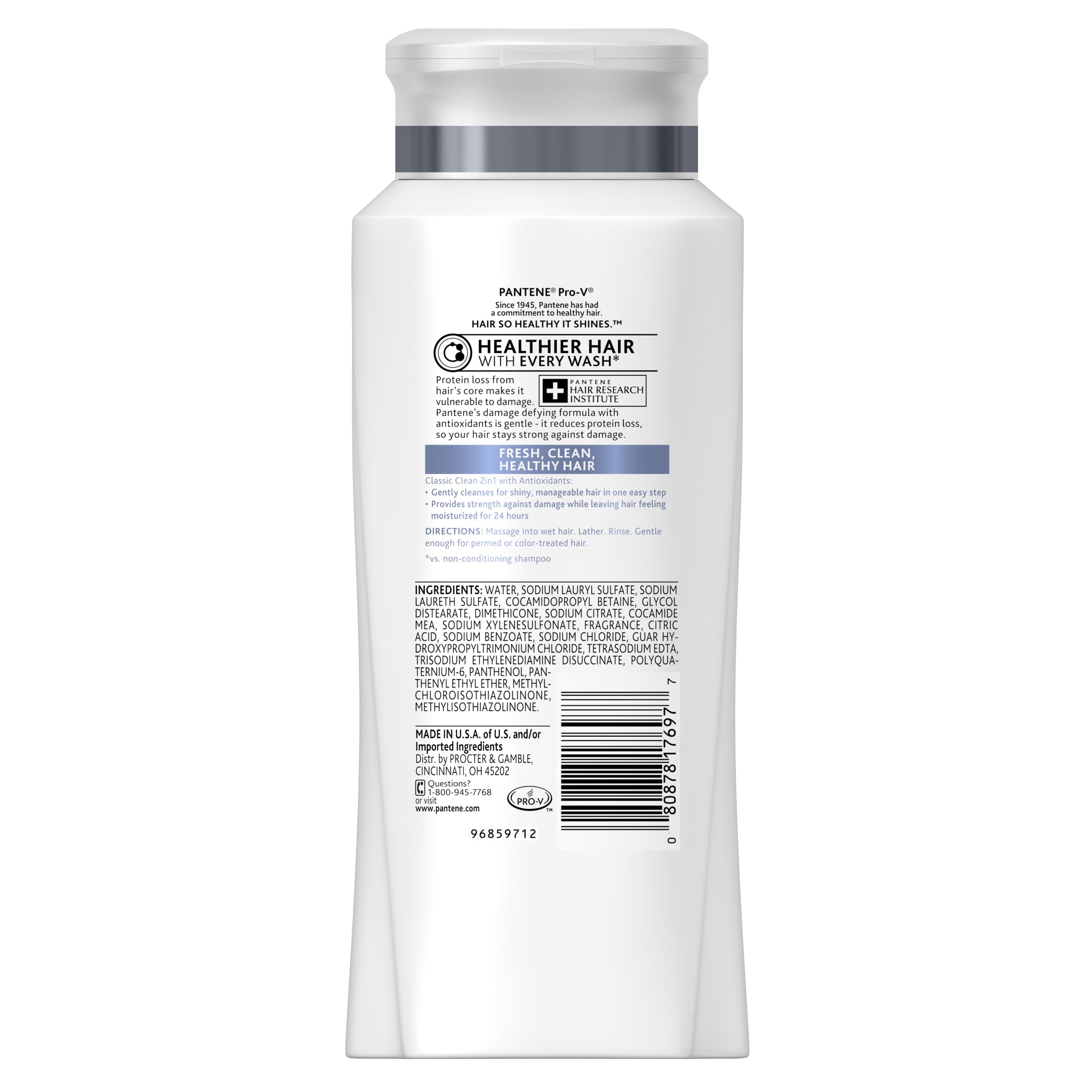 Pantene Pro-V Classic Clean 2in1 Shampoo and Conditioner 21.1 fl oz