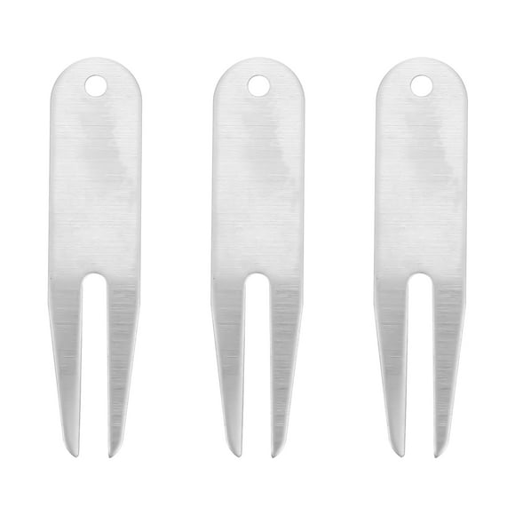 EeaseMX 3 horquillas de golf duraderas para divot, marcadores de pelotas, marcas de lanzamiento, accesorios para golf