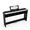 With wooden stand, variant on 88 Keys Keyboard Piano, Full Size Weighted Hammer Piano Keyboard, Portable Electric Keyboard Piano for Beginner/Adults with Sustain Pedal, Power Supply, And Built In Speakers (Without Stand)