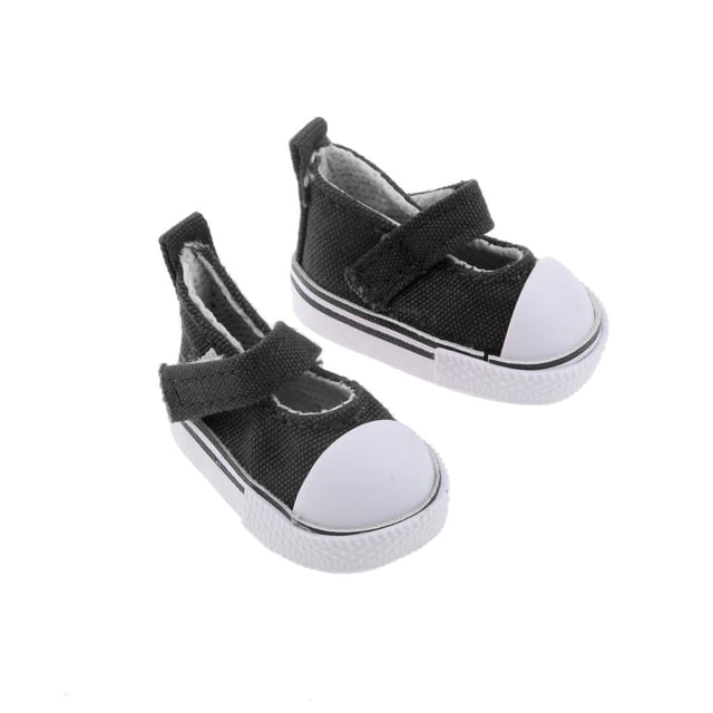 para 1/6 BJD de Juguete para Niño - Negro, 4.8cm perfke Zapatos de BJD muñeca