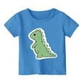 thumbnail image 1 of MEZZALL T-Shirts d'Été pour Enfants Col Rond Imprimé Dinosaure Manches Courtes T-Shirts Classiques pour Enfants 10-11 Ans, 1 of 3