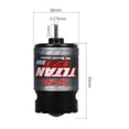 thumbnail image 4 of Motor cepillado 550 para 1/10 RC HSP HPI Wltoys Kyosho TRAXXAS TRX4 TRX6 (12T), 4 of 5