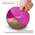 thumbnail image 3 of Pelota de tonificación con peso Yes4All 2,25 kg rosa suave, 3 of 7