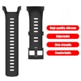 thumbnail image 2 of Correa de reloj de repuesto de silicona para correa de reloj Suunto 5 (negro) Tmvgtek  3ah2zn3vn2pk4qp1D02, 2 of 8