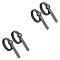 thumbnail image 2 of Eigraketly 1-17 Tamaño del anillo de EE. UU. Cinta métrica flexible Tienda de joyería para el hogar Anillos portátiles para adultos Negro 2piezas, 2 of 6