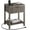 Dark Grey Oak, variant on Aufeile 39.4" Tall Dresser for Bedroom, 5 Drawer Fluted Wood Dresser, Modern Chest of Drawers with Wave Panel, Slim Storage Cabinet for Small Spaces, Walnut