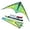 Green, variant on Prism Kite Technology Jazz Dual-line Sports Kite, Ready to Fly with Flying Lines, Wrist Straps, Winder, Instructions and Storage Bag