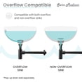 thumbnail image 5 of Bottle Trap Drain, Matte Black, 5 of 6